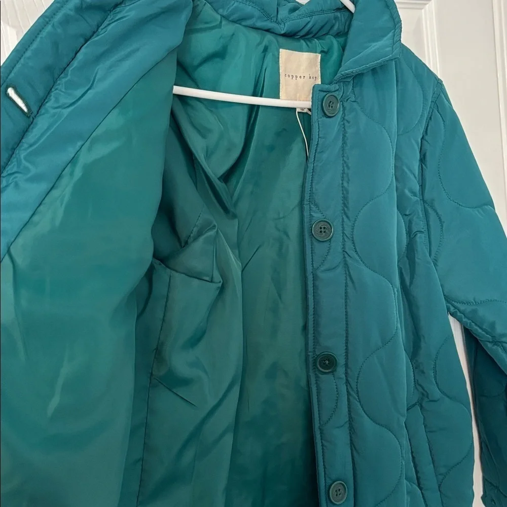 Girls lightweight quilted jacket Sz XL